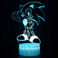 Miniatyrbilde 4 av 5: 3d Sonic Night Light 1 modell og fargeendring