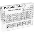 Miniatyrbilde 2 av 5: Periodisk system for de kjemiske elementene laget av akryl, representasjon av det periodiske system