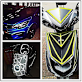Miniatyrbillede 4 af 5: 1-6 ruller Bil Styling Reflekterende Stripe Tape Motorcykel Cykel Body Fælg Hjul Stripe Tape Stickers Dekorative 8 Meter