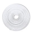 Pikkukuva 1 / 5: 8m / Roll Rim Blades Auto Ajoneuvojen väri Pyörän Vanteet Suojat Sisustus Strip Tire Guard Line Kumi Mounding Trim Tire Guard Line White