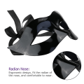 Pikkukuva 2 / 4: Winomo Masquerade Mask Costume Party Mask Venetian Masquerade Mask Black