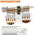 Miniatyrbild 4 av 5: Låssmed Utbildning Lås Set 30st Transparent Lås För Lockpick Practice För nybörjare