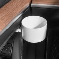 Pikkukuva 4 / 5: Oveen kiinnitettävä kupinpidike Tesla Model 3 Malli Y juoma-kahvipullotelineen lasinalustalle vedenpitävälle sisustukselle - juomatelineet White - left