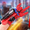Pikkukuva 1 / 4: Käsineet Web Shooter Sucker Dart Launcher Lelutarvike lapsille, 1 kpl, punainen A
