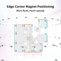 Miniatyrbillede 2 af 4: 3x3 Magnetisk Speed Cube Stickerless Magic Cube Stickerless Cube Frosted Surface