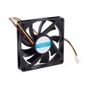 Miniatyrbilde 2 av 5: 12v 3-pin CPU-vifte Kjølekjøler Kjølevifte for PC 80x80x15mm