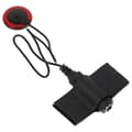 Tummenpiano Pickup Set med Violin Pickup, Akustisk Gitarr Kablage, Piezo Mikrofon för Mini Basgitarr och Banjo, Svart Metall