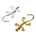 Pikkukuva 2 / 5: Lizard Gecko Autotarrat Muovivatsat Auto Truck Tarra Tarrat Galvanointi Tarra Rintanappi Tukku Sisustus Autotarvikkeet Tukkukauppa| | Gold
