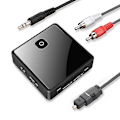 Miniatyrbild 1 av 5: Aptx Hd Low Latency Bluetooth 5.0 Audio Transmitter Receiver Music Two In One Bluetooth Wireless Au