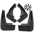 4 st Bil Stänkskydd Mudguards Splash Guards Black