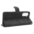 Miniatyrbilde 3 av 5: For Zte Blade V40 Design Anti-drop Tpu+pu Lær Telefonveske Stativ Lommebok Skin-touch Feeling Cover Black