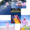 Miniatyrbild 4 av 5: Simväst för toddler för barn simträning, flickor pojkar sim flytväst armvingar för pölar, pool, strand, sjö