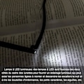 Pikkukuva 3 / 5: Lukulasit – suurennuslasi LED-valolla, 160 % suurennus, lukemiseen, kaikki tarkkuustyöt, ompelu