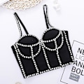 Miniatyrbillede 2 af 5: Udsøgte Dame BH'er Push Up Bustier Crop Top Til Kvinder Corset Tank Vest 38C