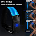 Pikkukuva 4 / 5: LED-rannekoru Ladattava, 2 PC Light rannekoru USB Blue