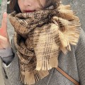 Miniatyrbillede 6 af 6: Modetørklæder til kvinder Klassiske fortykkede Pashmina-tørklæder til julegavedagsgaver coffee