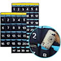 Pikkukuva 2 / 5: Numeroitu organizer Luokkahuoneen taskutaulukko matkapuhelimille Laskimien pidikkeet Sininen (36 taskua) 20 Pockets