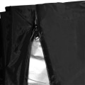 Pikkukuva 3 / 4: Erittäin suuri vetoketjullinen vedenpitävä puutarhakalusteiden tyynysäilytyslaukku, kestävä 116*47*51CM