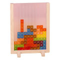 Miniatyrbilde 1 av 5: 3d Tangram Tetris Spill Math Leke Russiske blokker Puslespill Jigsaw Education Toys