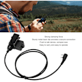 Miniatyrbillede 3 af 5: Radio Headset Adapter - Push To Talk Klar lyd Walkie Talkie høretelefonadapter til udskiftning