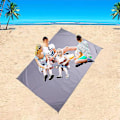 Miniatyrbild 3 av 5: Lätt vattentät golvmatta Mini hopfällbar strandmatta Utomhuscamping Fukttät matta-för camping, resor,