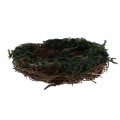 Miniatyrbilde 4 av 5: Kunstig Fuglerede Veving Grass Nest Halm Fugler Red Bird Breeding Nest