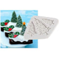 Miniatyrbillede 2 af 4: Woolkey Juletræ Form Fondant Silikone Forme Perfekt Epoxy Resin Ornamenter Tab