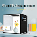 Pikkukuva 2 / 5: Led Softbox -kannettava yksinkertainen taitettava valokuvastudio 12-värisellä taustakankaalla