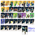 Pikkukuva 1 / 5: 38 kpl Zelda Amiibo : Tears Of The Kingdo Zelda Ghost God Sword Varusteet Crossover Card Switch Nfc pelisiru 38pcs Big card