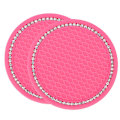 Pikkukuva 1 / 5: Autoon kiinnitettävä lasiteline Teekuppiteline Teline Lasit Puhelin Organizer Automukin pidike Automallinen kaksoisjuomapulloteline - Juomatelineet Cup Coaster Pink