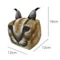 Miniatyrbilde 4 av 4: Roblox Hev et Floppy 3D firkantet katteplysj, myk utstoppet dukkeleke, gaver til barn