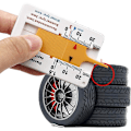 Miniatyrbild 3 av 5: Autohjul Bildäck Mönsterdjup 0 20mm Däckmönsterdjupmätare Djupindikator Mätare För Bil Motorcykel Däck Mätverktyg| | 2Pcs