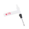 Pikkukuva 1 / 5: Lp/78 levysoittimeen Vaihda Stylus The For Touch -tuplarubiiniin ja safiiriin B