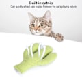 Miniatyrbild 3 av 6: Canvas Husdjur Katt Simulering Söta Former Catnip Tänder Rengöring Slipning Rolig Träning Interaktiv LeksakKaktus