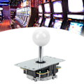 Pikkukuva 1 / 5: Arcade-joystick-peliohjain DIY-joystick Arcade-peli Taistelutikku Vaihto-osat Pin-piirilevy Ball Head White