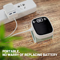 Miniatyrbild 5 av 8: Blodtrycksmätare för hemmet Uppladdningsbar blodtrycksmanschett Handledd Digital BP-maskin med LED-bakgrundsbelyst display, röstmeddelande, 240 minne