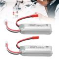 Miniatyrbild 1 av 5: 2PCS RC Flygplan Litiumbatteri 7.4v 600mah RC Flygplan Ersättningsbatterier för WLtoys XK A280 RC Flygplan