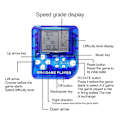 Pikkukuva 3 / 5: Mini Retro-pelilaatikko lapsille 26 in 1 Mini Classic Handheld -pelilaite avaimenperällä Kannettava pulmapelilelu Syntymäpäivälahja Blue