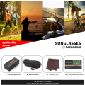 Miniatyrbild 6 av 7: Polariserade sportglasögon för män cykling körning fiske 100 % UV-skydd Black Frame Red