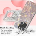 Miniatyrbilde 3 av 6: Telefon Hard Case Kompatibel med iPhone Case Slim Holografisk Fade Star Kvinner Jenter, Hard PC Støtsikker Beskyttende Design iPhone 14 Plus