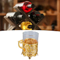 Miniatyrbilde 1 av 5: Legeringsglass ølkrus i metall, samleobjekt, dekorativ whiskykopp, drikkekopp til farsdag, jul, bursdag Golden