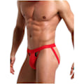 Miniatyrbild 1 av 7: Herr Athletic Supporter Stretch Underwear Mesh Jock Strap Multipack Red M