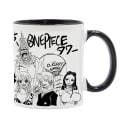 Miniatyrbild 2 av 9: One Piece handmålad keramikmugg 11oz vänner present kaffe vattenkopp animation vattenkopp