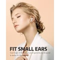 Miniatyrbilde 3 av 9: Trådløse ørepropper for musikk og sport, Bluetooth 5.3 in-ear-hodetelefoner med ekstra bass, innebygd mikrofon, berøringskontroll, USB-ladeetui, 30 timers batteri High Gloss White