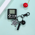 Pikkukuva 1 / 5: Mini Retro-pelilaatikko lapsille 26 in 1 Mini Classic Handheld -pelilaite avaimenperällä Kannettava pulmapelilelu Syntymäpäivälahja Black