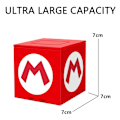 Miniatyrbild 2 av 7: Kompatibel med Nintendo Switch, Extra Large Capacity Switch Game Case, Uppgraderad 41 Slots Switch Game Card Storage Box, Tryck för att fälla ut Fun Card Case M Red