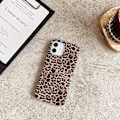 Miniatyrbild 3 av 5: Leopard Cheetah Mönster Mobilskal för iPhone 12 Promax Tjejig Design Mjukt Flexibelt Skyddande Lyxigt Gummi Gel Baksida (iphone12Pr