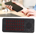 Miniatyrbild 1 av 6: USB A-laddningsstation 200W 40 portar Automatisk detektering USB Snabbladdningsdocka för flera enheter Smarttelefon surfplatta bärbar dator 100 till 240V EU