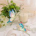 Miniatyrbillede 8 af 8: Sommerfugl hårklemme til kvinder, 2 stk. store skridsikre stærke metal sommerfugl hårklemmer glitrende hold hårklemme A-Butterfly
