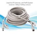 Miniatyrbillede 3 af 5: 5M/10M/15M/20M RJ45+DC Ethernet CCTV-kabel til IP-kameraer NVR-system 10Mbps100Mbps (10M) Type 2
